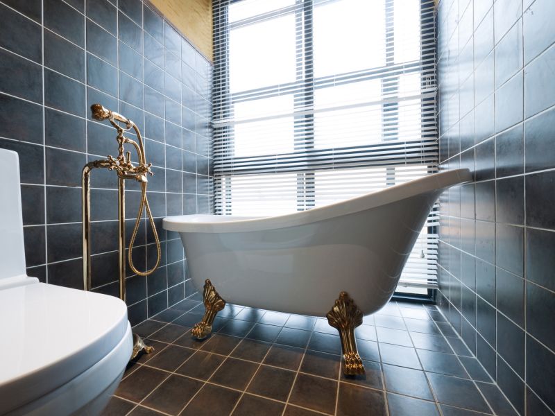 Traditional Bathroom with Clawfoot Tub